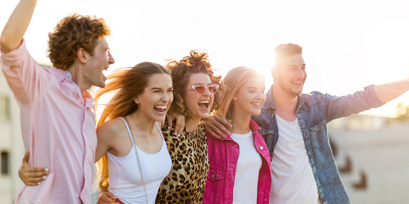 young adults having fun outdoors in Northern Virginia